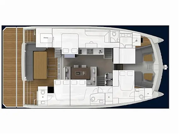 Aventura 50 MY, ONLY SKIPPERED - Layout image