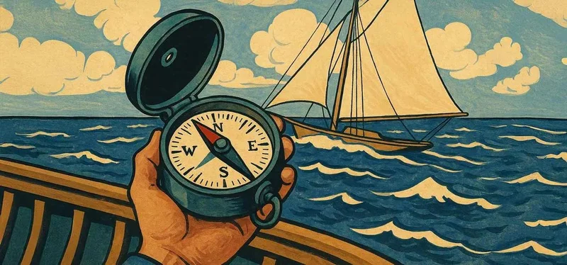 Компас на яхте: Как пользоваться морским компасом и для чего он нужен яхтсменам?