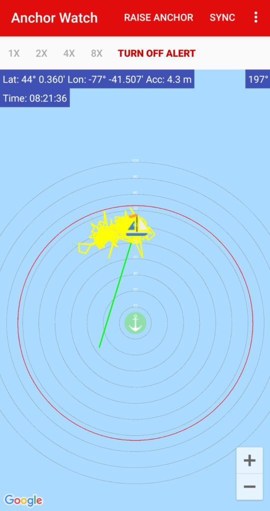anchor alarm